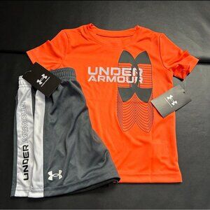 NWT Under Armour Athletic Set Boys Size 3T